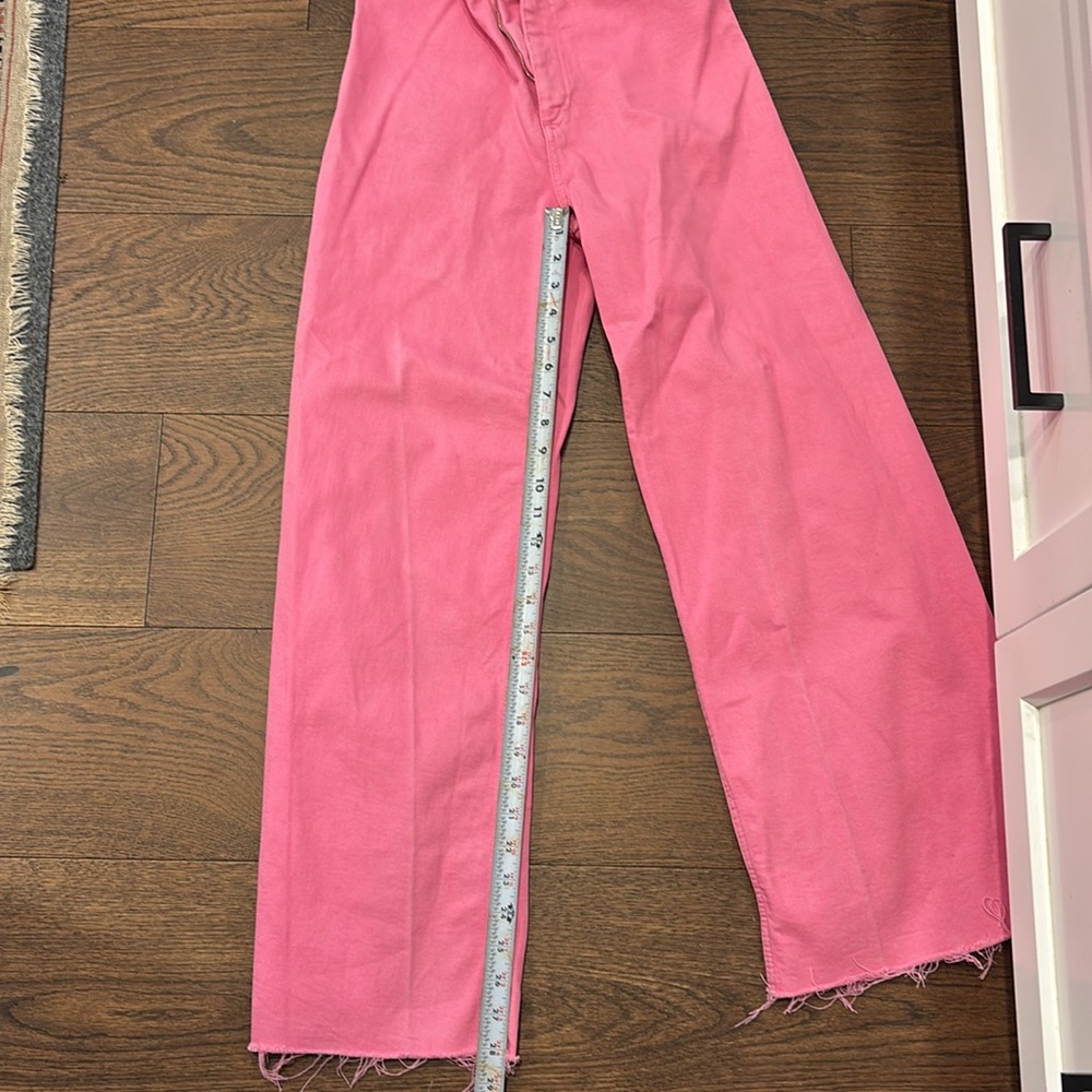 Zara Bright Pink Jeans - Picture 4 of 4